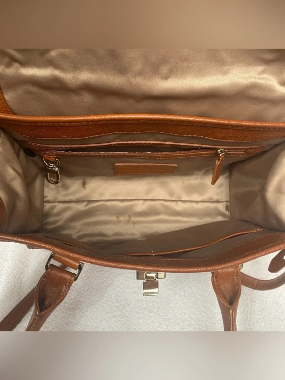 Cole Haan flap over